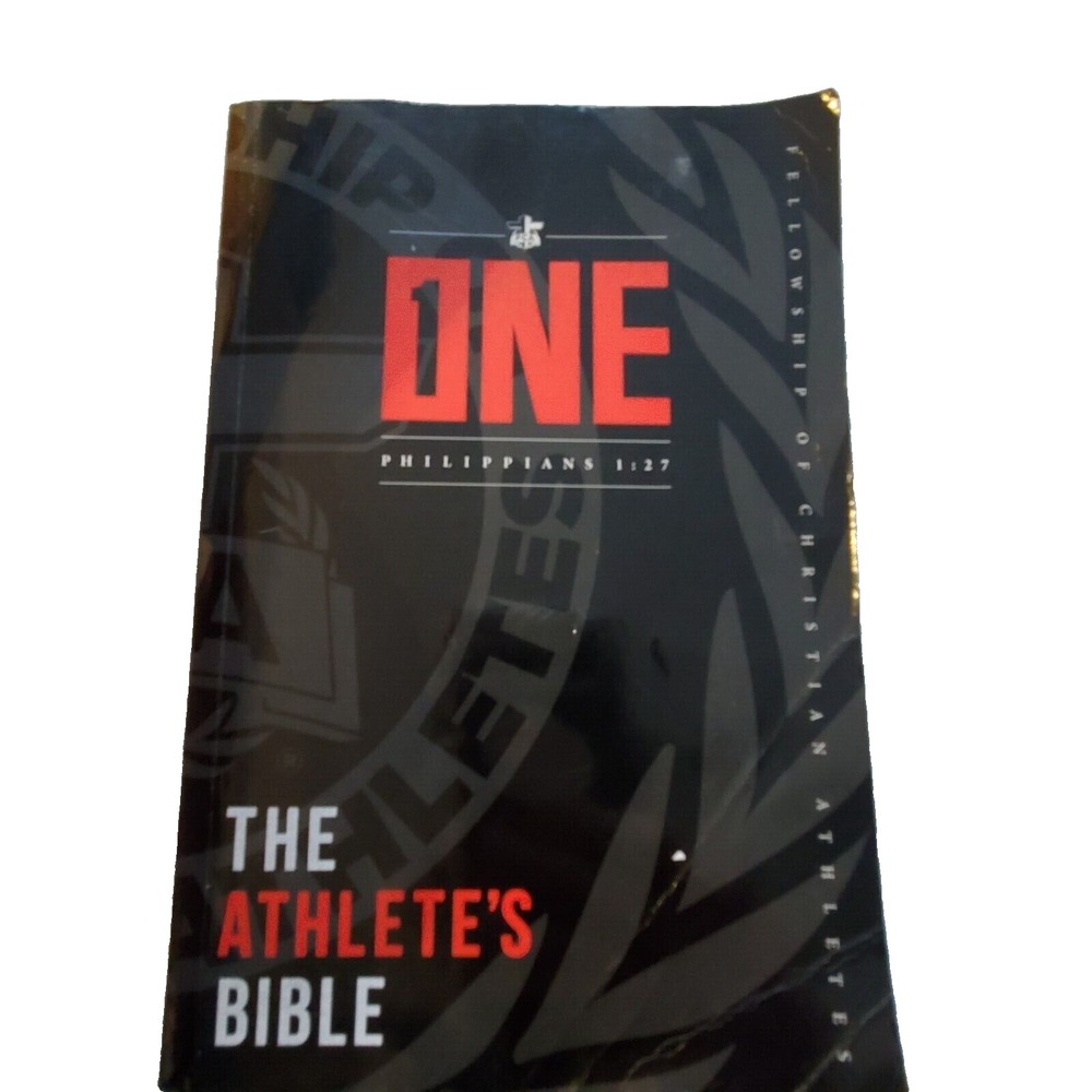 The Athlete's Bible PHIL 1:27 FCA One Edition Holman NLT Paperback 2017